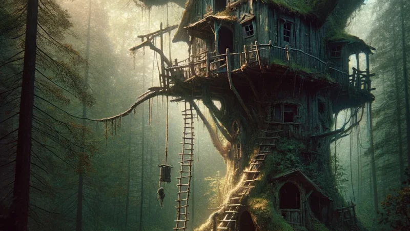 ‘The Haunted Treehouse’ – A Not-So-Scary Spooky Story
